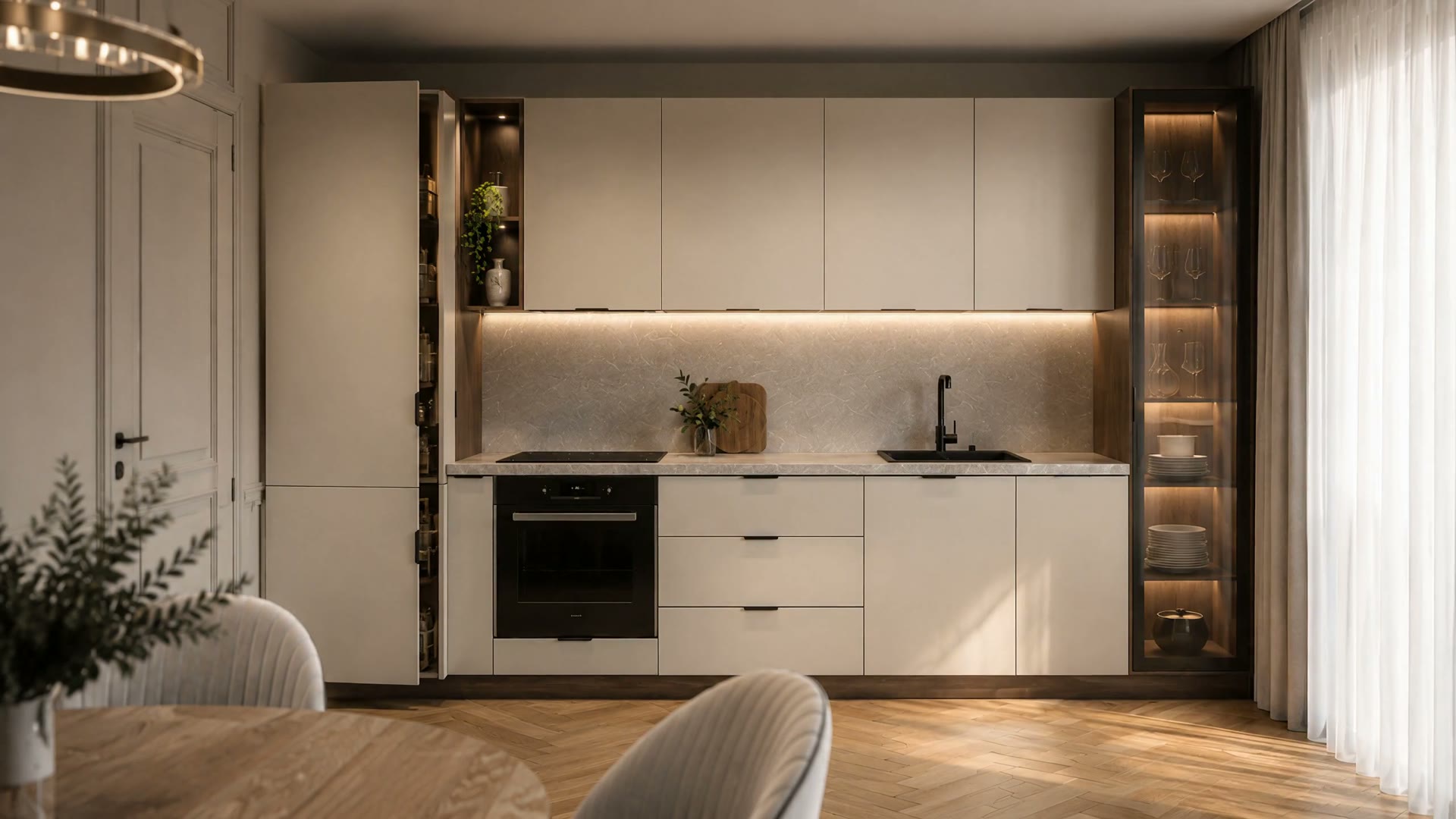 Modular kitchen — presentation image